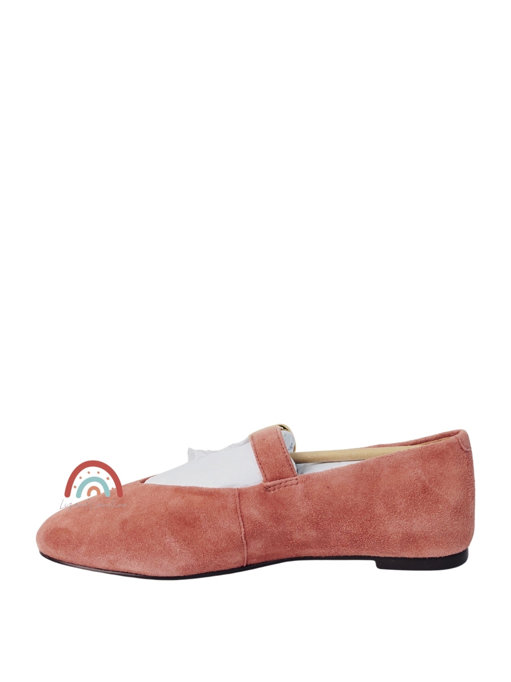 New! Madewell The Remy Mary Jane Flat in Leather Suede Rosy Mauve 7.5 - Picture 7 of 16